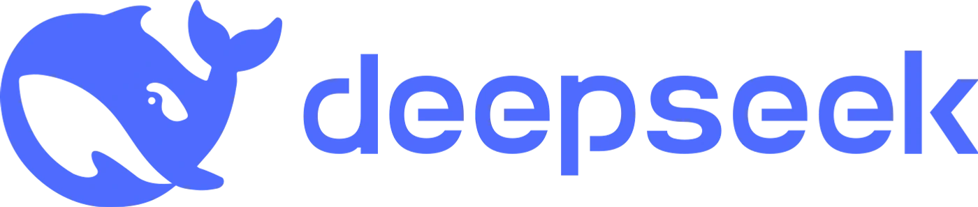 DeepSeek logo from the official model card.
