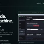 Actual OpenSourceCoder.com launch page showing the local AI headline and AiBrainWorX Model Launcher preview.